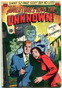 Adventures Into The Unknown--#25--1951--COMIC BOOK--ACG--FN-