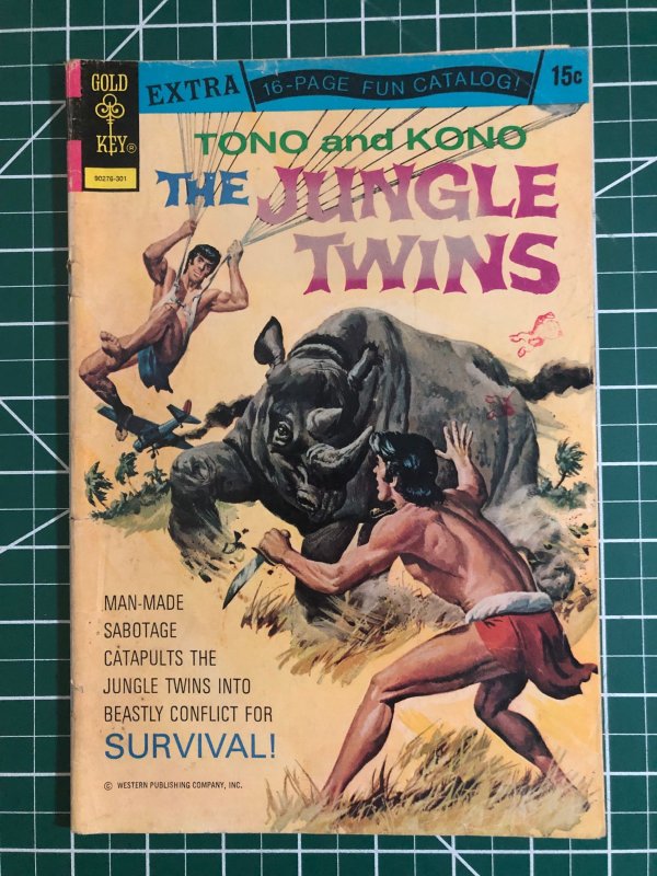 Tono and Kono the Jungle Twins #4 (1973)
