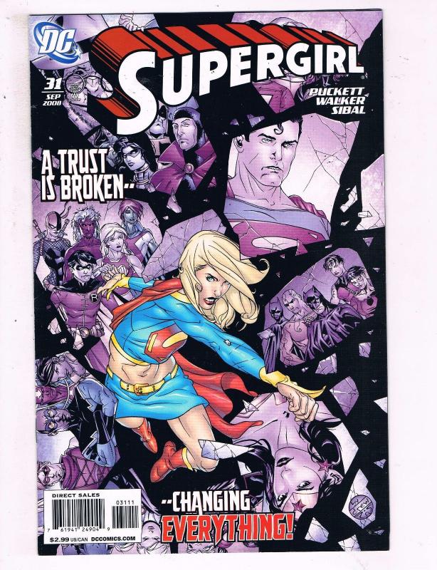 Supergirl #31 VF DC Comic Book Puckett Snyder Superman 2008 DE10