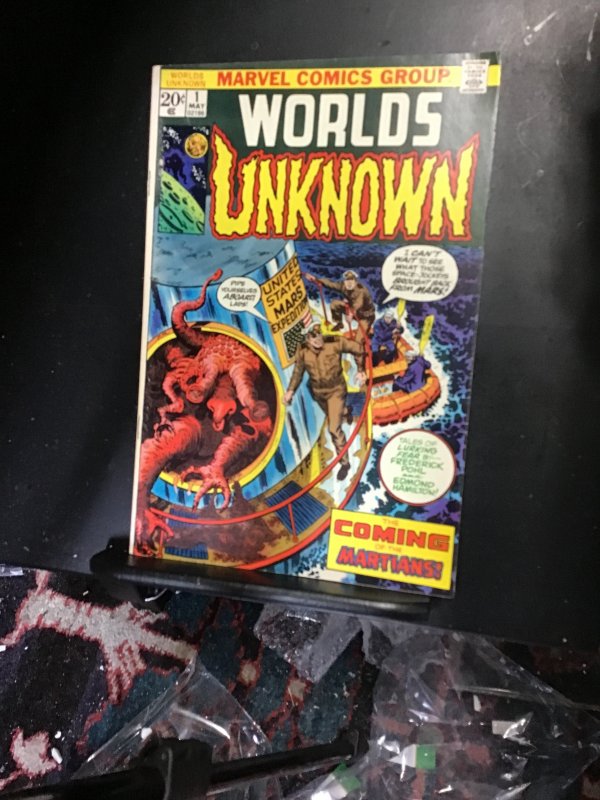 Worlds Unknown #1 (1973) first issue key! High grade! VF/NM Wow!