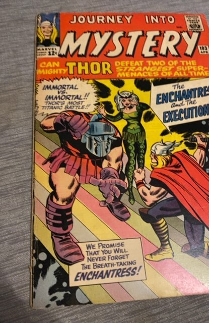 Journey into Mystery #103 (1964)1st enchantress/1st skurge