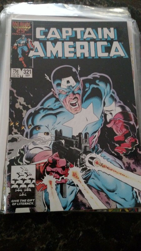 Captain America #321 (Marvel,1986) Condition NM