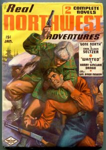 Real Northwest Adventures Pulp January 1937-Harry Sinclair Drago RCMP