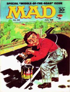 Mad #96 FAIR ; E.C | low grade comic July 1965 magazine