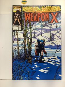 Marvel Comics Presents #77 (1991) NM key 1st time referred to as Weapon X