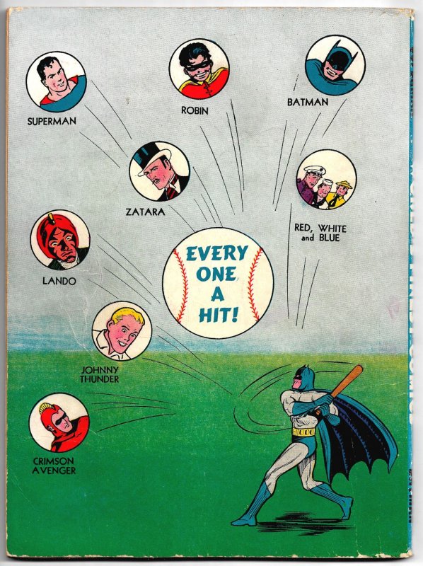 WORLD'S FINEST COMICS #3 (Fall1941) 6.0 FN Superman and Batman! Bob Kane!