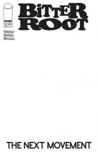 Bitter Root #1 2025 Blank Cover D Image Comics BL01