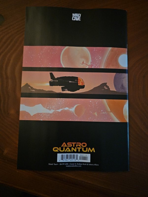 ASTRO QUANTUM 1 Sci-Fi Adventure MD Cave ANDREA MUTTI NM