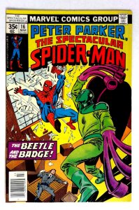Spectacular Spider-Man #16 (1977) VF/NM The Beetle Marvel