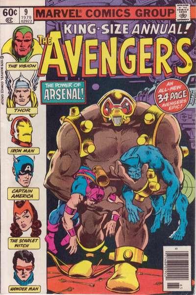 Avengers (1963 series) Annual #9, VF+ (Stock photo)