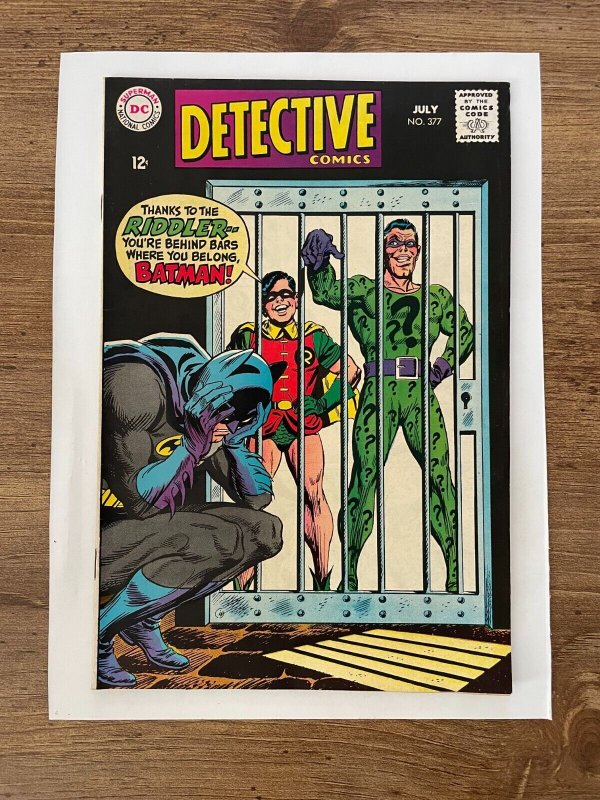 Detective Comics # 377 NM DC Comic Book Batman Gotham Joker Robin Ivy 3 MS4