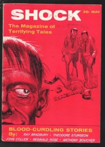 Shocks #1 5/1960-1st issue-Jack Davis cover & interior art-Theodore Sturgeon-...