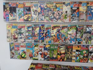 Huge Lot of 190+ Comics W/ Action Comics, Howard the Duck, Blackhawk! Avg. FN!