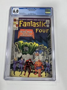 Fantastic Four 39 CGC 6.0 ow Pages Doom 