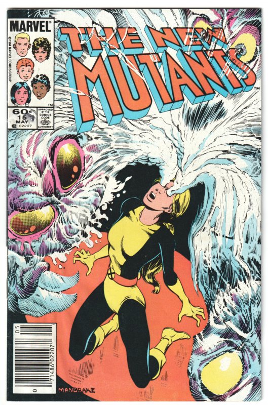 The New Mutants #15 (1984) Mark Jeweler Variant!