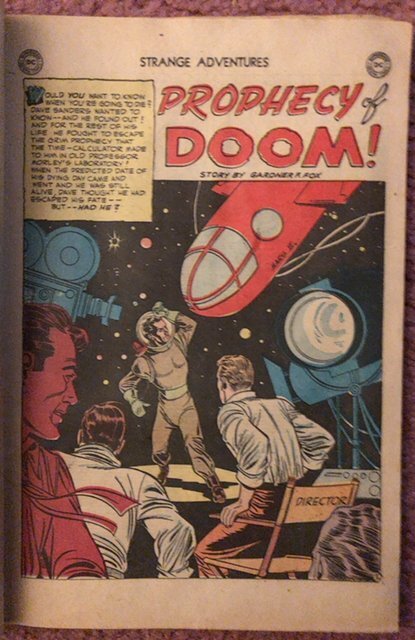 Strange Adventures #11 (1951)reader, tears in cover, musty