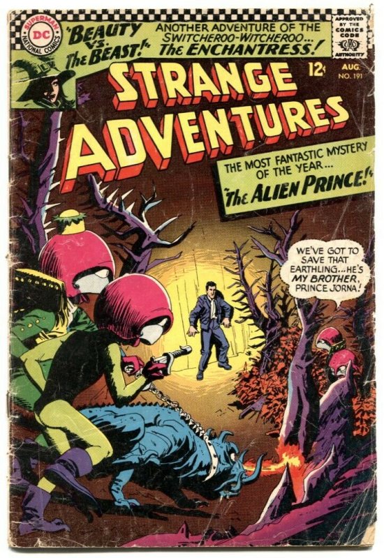 Strange Adventures #191 1966- DC Silver Age G