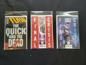 FLASH AND FINAL CRISIS 3PC (VF) THE QUICK AND THE DEAD 1995-2008
