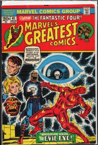 Marvel's Greatest Comics #41 (1973) Fantastic Four