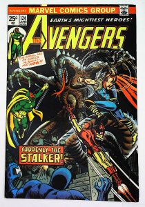 Avengers (1963 series)  #124, VF+ (Actual scan)