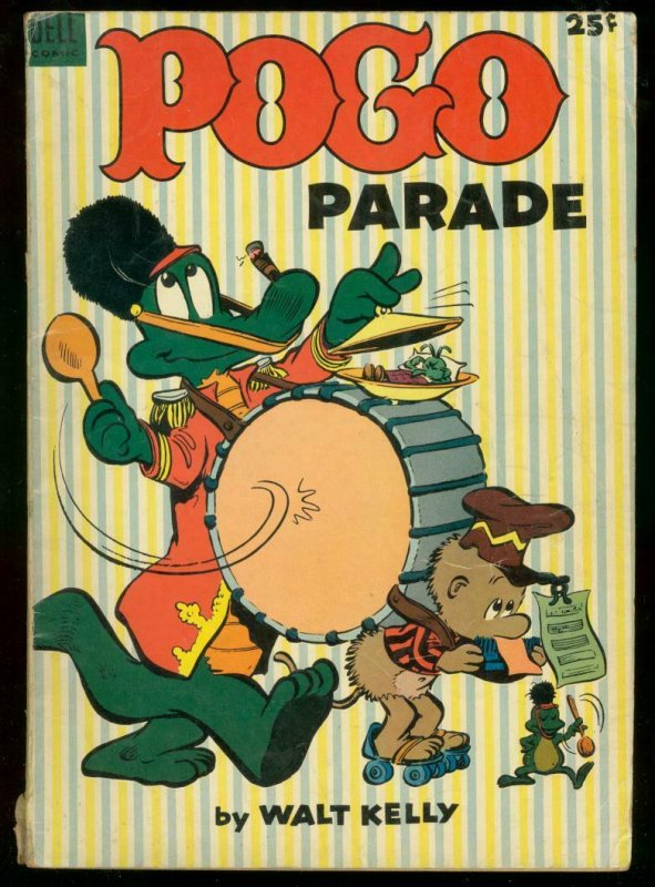 POGO PARADE DELL GIANT 1953-WALT KELLY ART-ANIMAL COMIC VG
