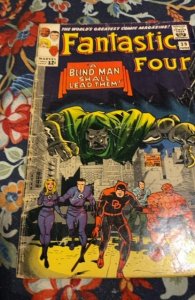 Fantastic Four #39 (1965)the blind shall lead them low grade