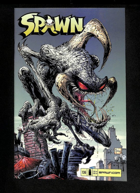 Spawn #136 Greg Capullo Cover!