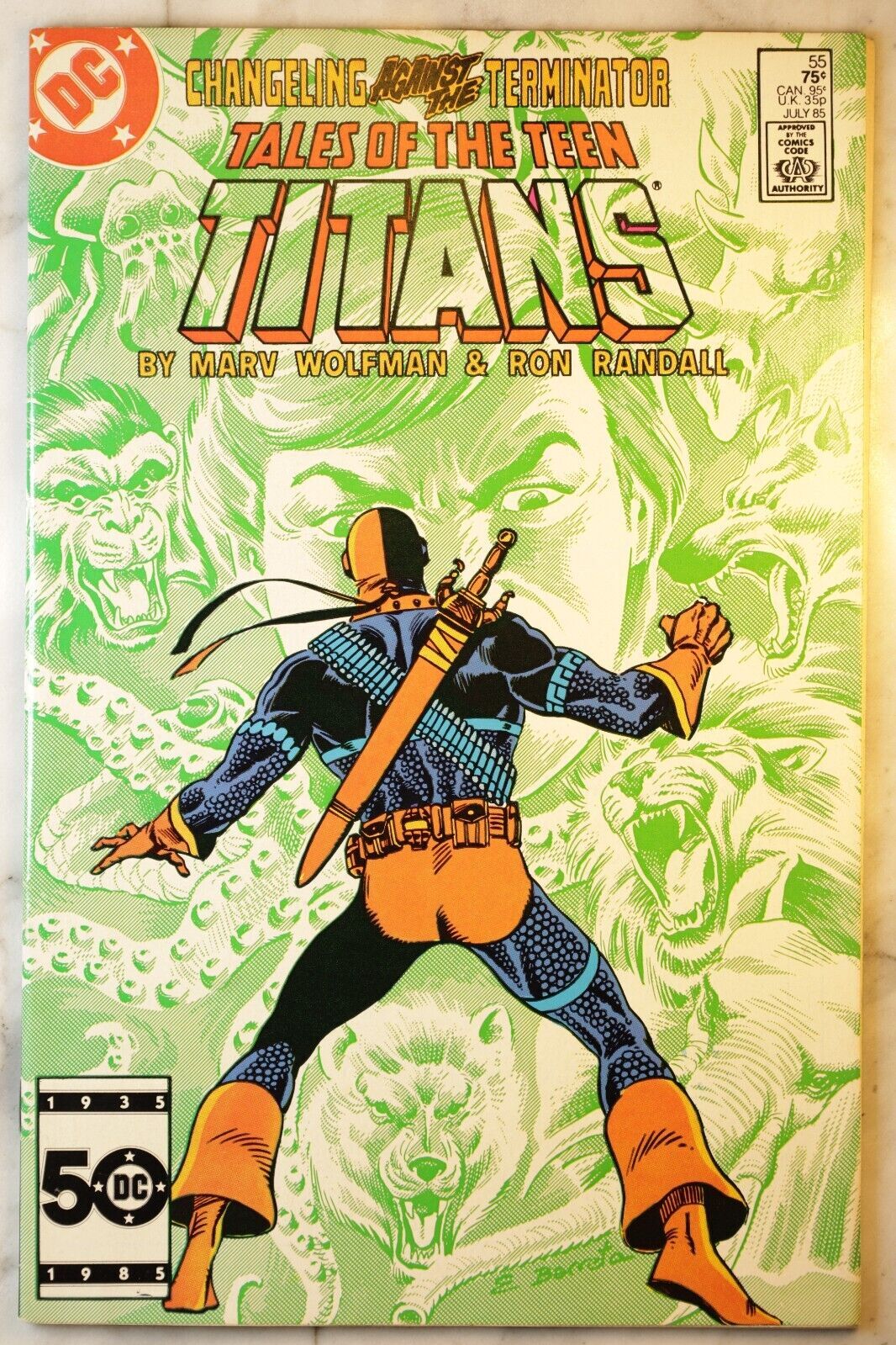 Tales of the Teen Titans 55 1985 DC Comics Comic Books Copper Age, DC Comics, Teen