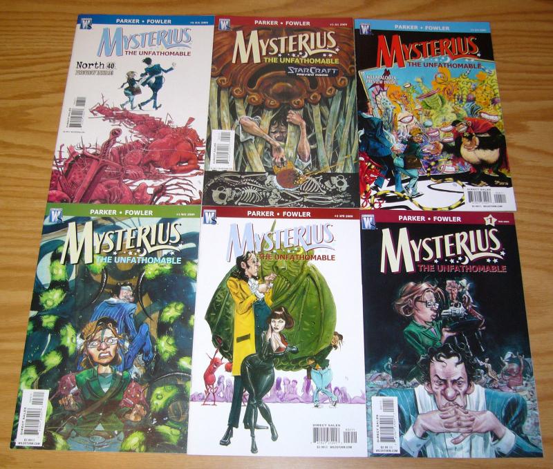 Mysterius the Unfathomable #1-6 VF/NM complete series - jeff parker - wildstorm