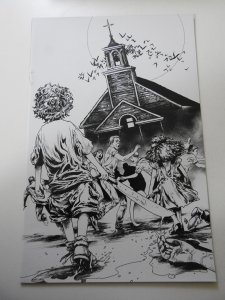 These. Damn. Kids! #1 Virgin B&W Variant