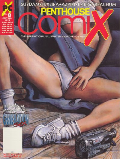 Penthouse Comix #8 VF/NM ; Penthouse | Mark Texeira