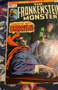 The Frankenstein Monster #8 (1974)vs the dracula