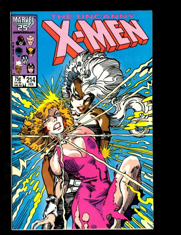 10 Uncanny X-Men Marvel Comics # 203 204 205 206 207 208 209 214 215 216 SM13