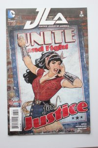 Justice League of America #3 Bombshells Cover (2015) Green Lantern NM