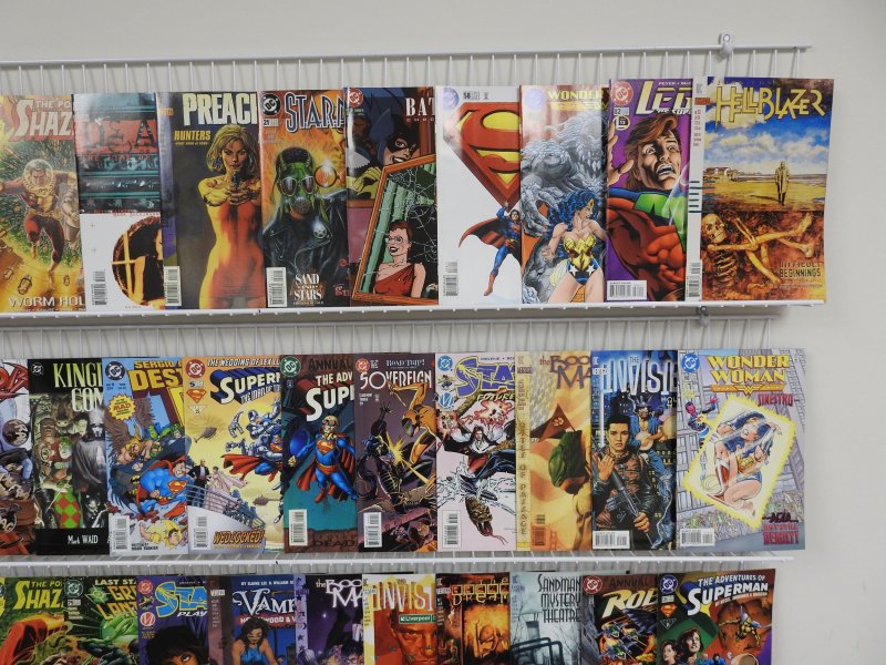 Huge Lot 210+ Comics W/ Superman, Green Lantern, Preacher, +More! Avg VF- Cond!