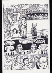 KING KONG BUNDY #2 PG. 21 - BY BRIEN CARDELLO W/COA ON BACK