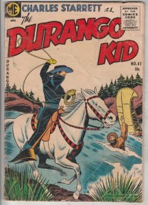 Durango Kid, The #41 (Oct-55) VG+ Affordable-Grade Durango Kid, Dan Brand and...