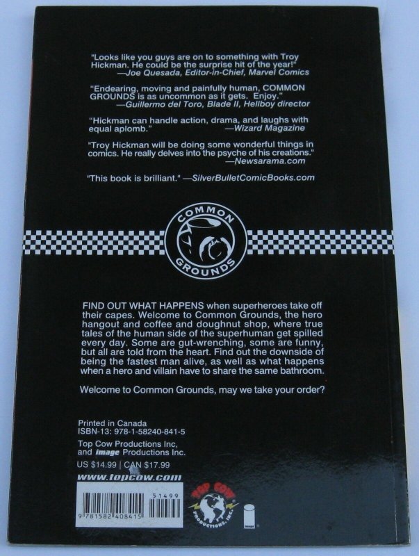 Common Grounds: Baker's Dozen TPB (2007, Top Cow), NM condition (9.4), 2nd print