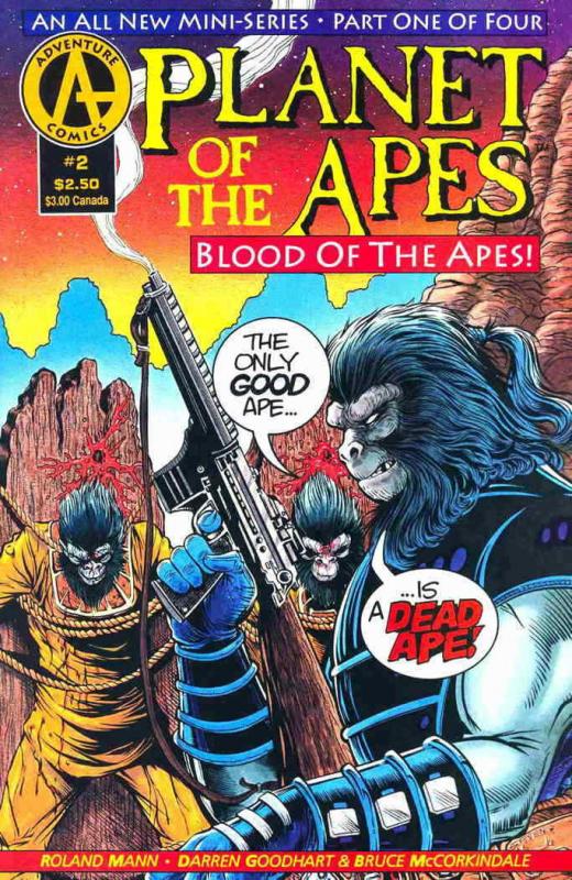 Planet of the Apes: Blood of the Apes #2 FN; Adventure | save on shipping - deta