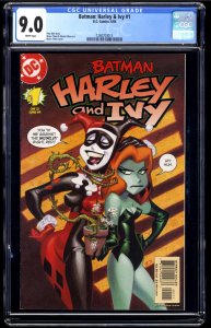 Batman: Harley & Ivy #1 CGC VF/NM 9.0 White Pages