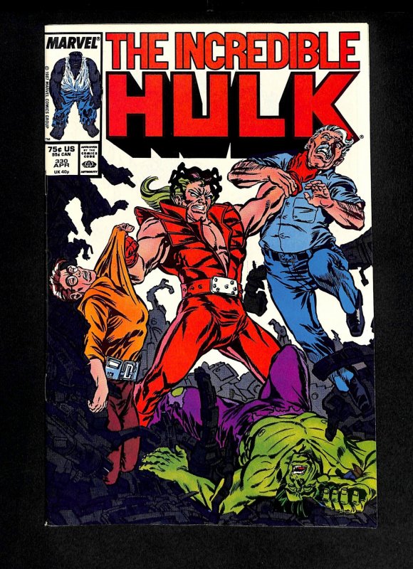 Incredible Hulk (1962) #330 Todd McFarlane Art!