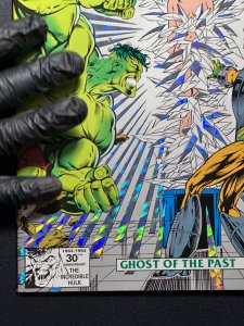 The Incredible Hulk #400 Second Print Cover (1992) Foil Crv - VF/NM