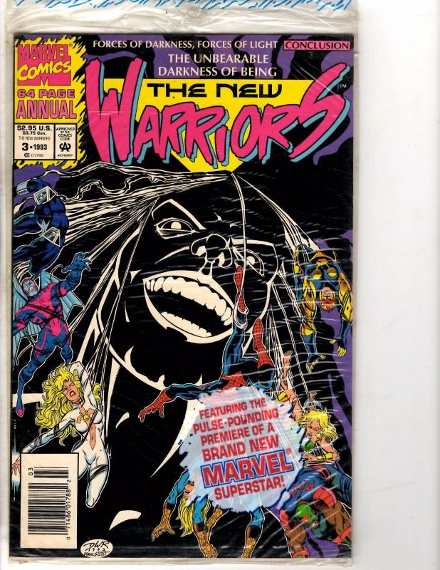 6 Marvel Comics Iron Man # 296 Manual 1 Warriors 22 & ANNUAL 3 Spirits V 5 6 RC2