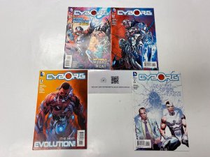 4 Cyborg DC comic book #4 5 6 7 75 KM10