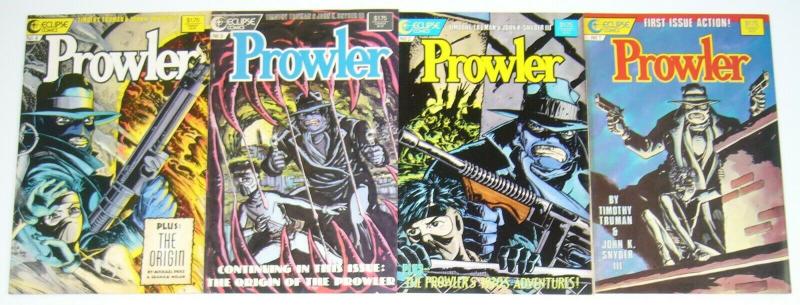 the Prowler #1-4 FN/VF complete series - tim truman - pulp hero - eclipse comics