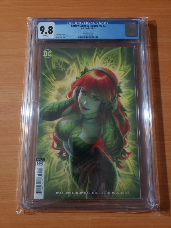 SEXXY Harley Quinn & Poison Ivy #2 Louw Variant CGC 9.8