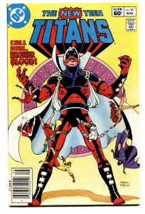 NEW TEEN TITANS #22 comic book-First Baron Blood cover-nm-