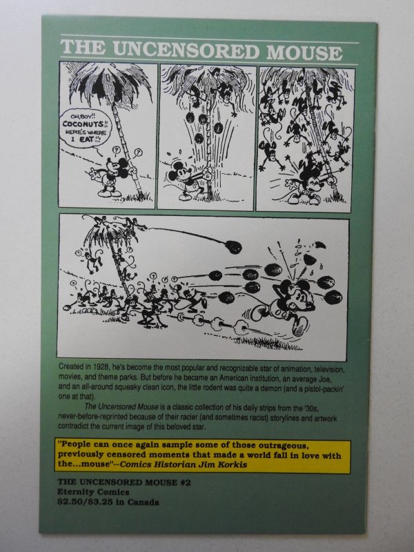 The Uncensored Mouse #2 (1989) VF Condition!