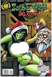 Zombie Tramp: Saves XXX-Mas Trom risque cvr. (2015)