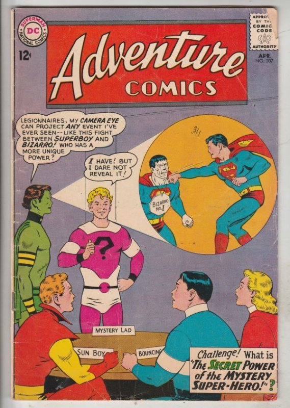 Adventure Comics #307 (Apr-63) FN+ Mid-High-Grade Legion of Super-Heroes